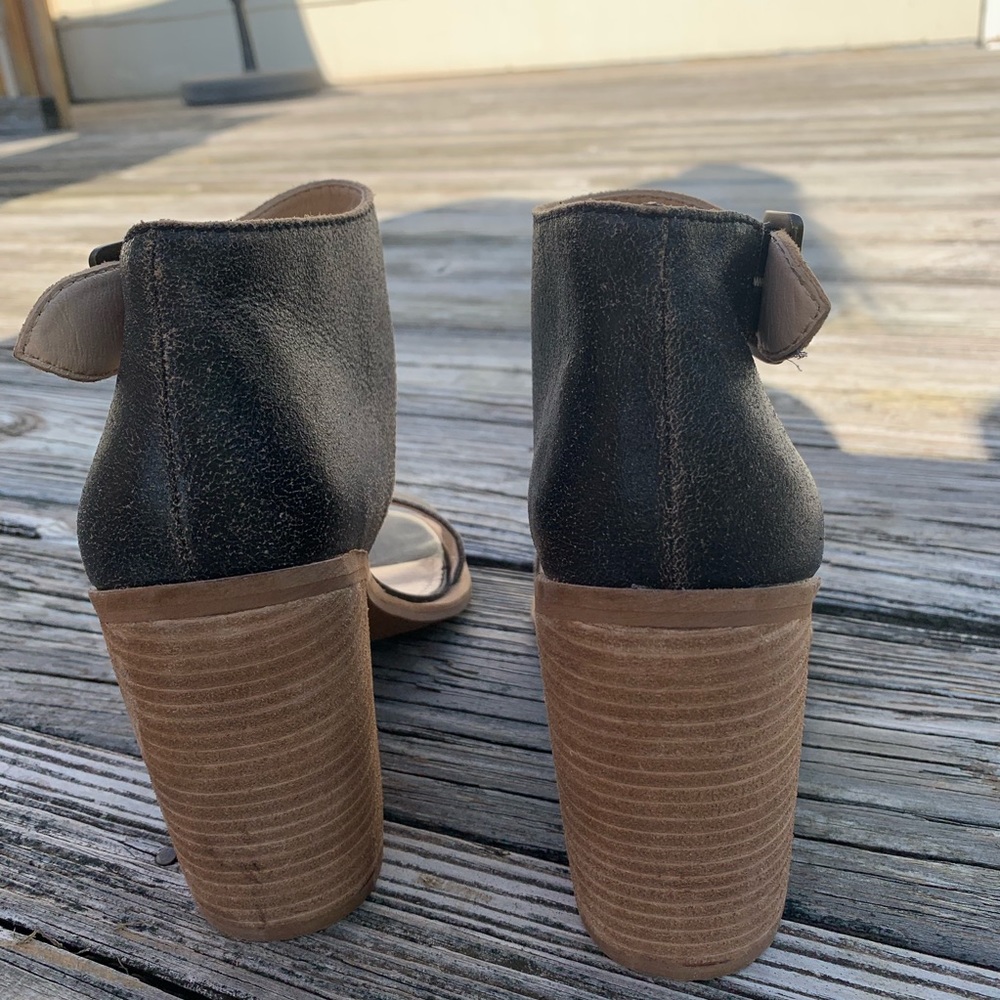 KELSI DAGGER Leather Brooklyn Mayfair Sandals 71/2 - Picture 7 of 8